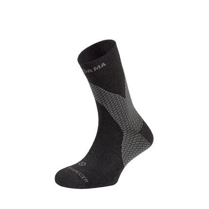 ANKLE STABILIZER – MEDIUM COMPRESSION – SPORT SOCKS – BLACK/GREY