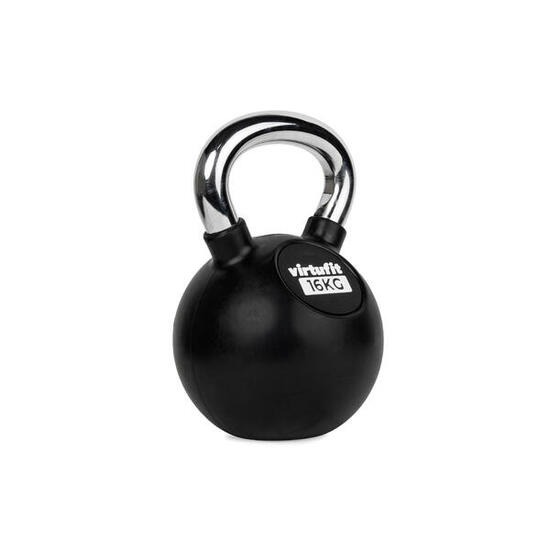 Kettlebell – Gummi/Chrom - Fitness