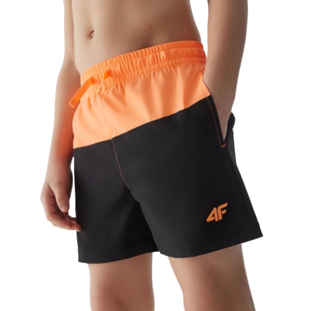 4F Calções de banho Rapaz - 100 azul marinho