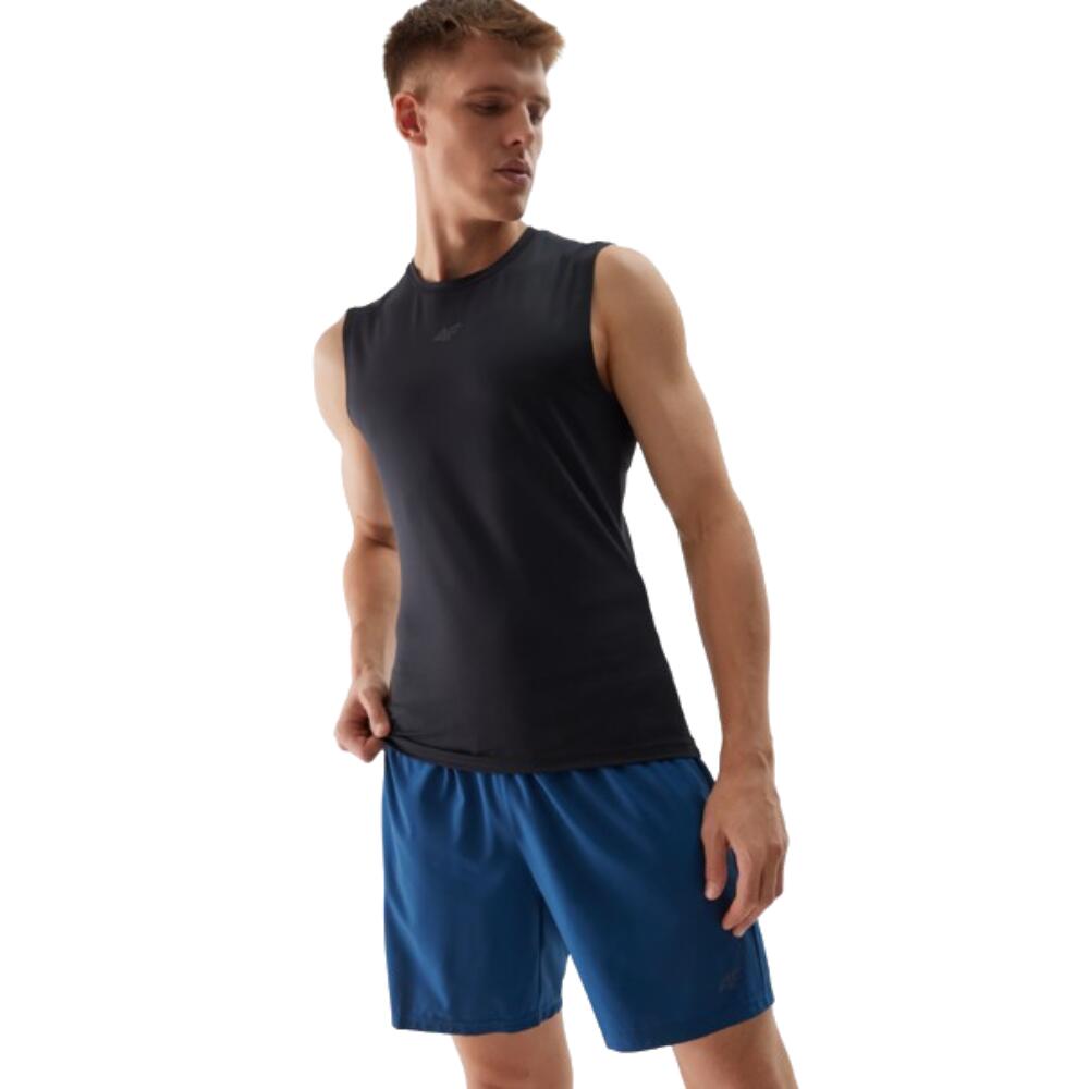 4F Calções de Corrida Respiráveis  Homem 4F. Azul Marinho