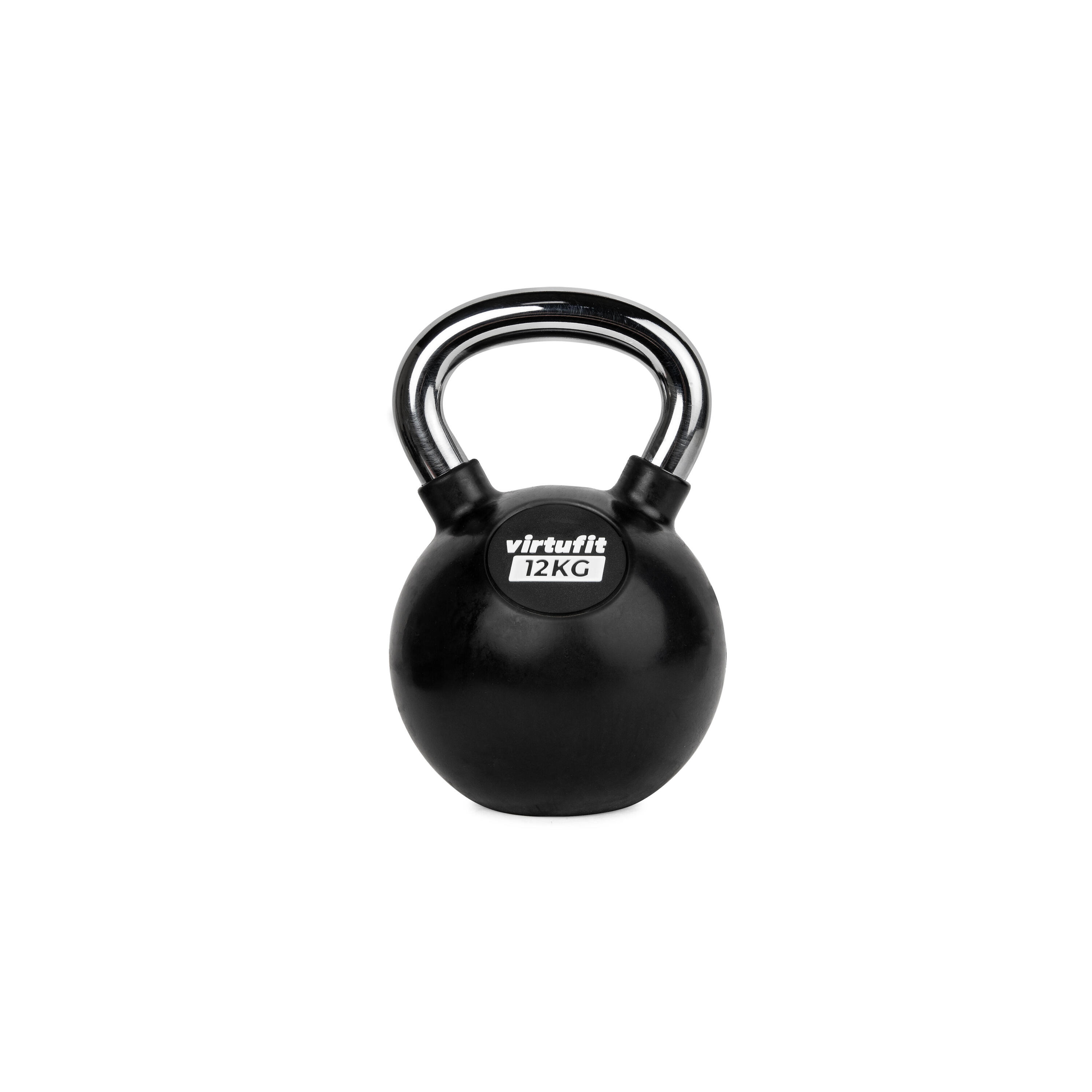 Kettlebell - Gomma/Cromo - Fitness 2/3