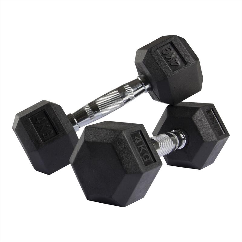 Haltères Musculation - Hexa - Poids - Par piéce - 1 à 40 kg