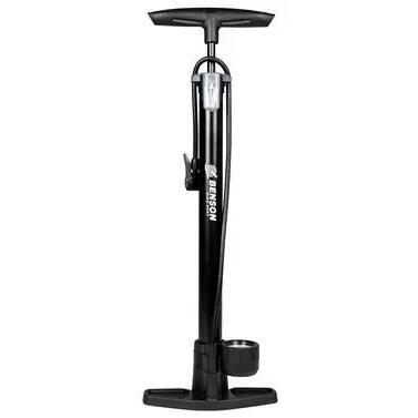 Bicycle Pump with Pressure Gauge 11 Bar Floor Pump Black