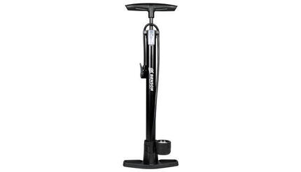 Fietspomp met Manometer 11 Bar Vloerpomp Zwart