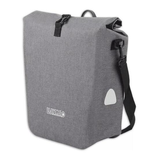 Lynx Borsa Monopanniera Canyon - 23 L Impermeabile Grigia.