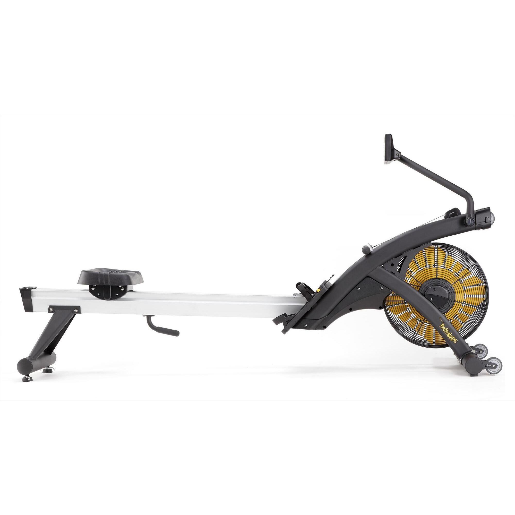 Evocardio - Rameur Evocardio Renegade Arc100 Air Rower - Rameur - Gris - Taille Unique - Decathlon
