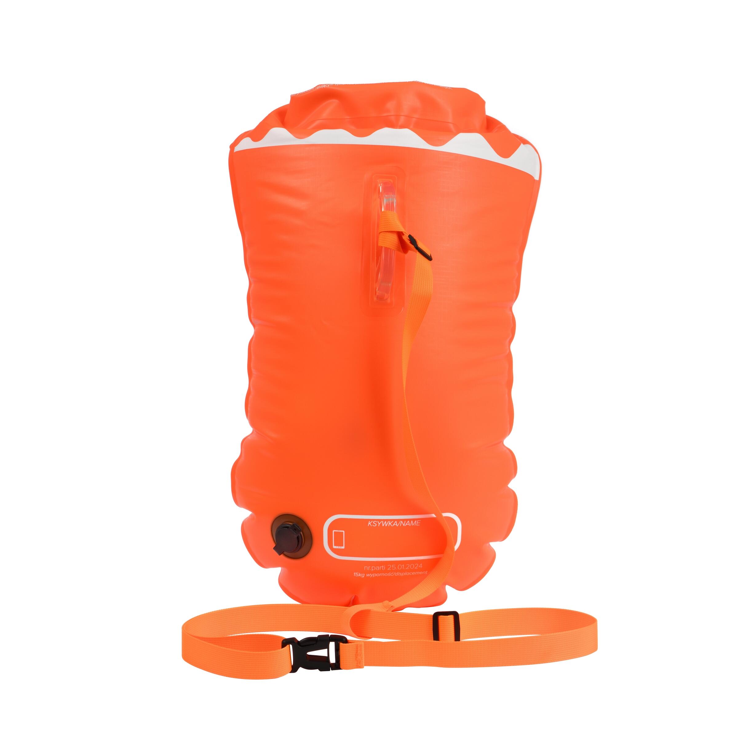 Bojka asekuracyjna STICKY 20l Majestic Sport pomarańczowa 3/7