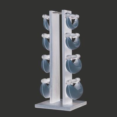 Swing bell toren set - walnoot