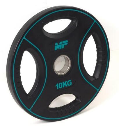 PU 4-Grip Hantelscheibe - 10 kg