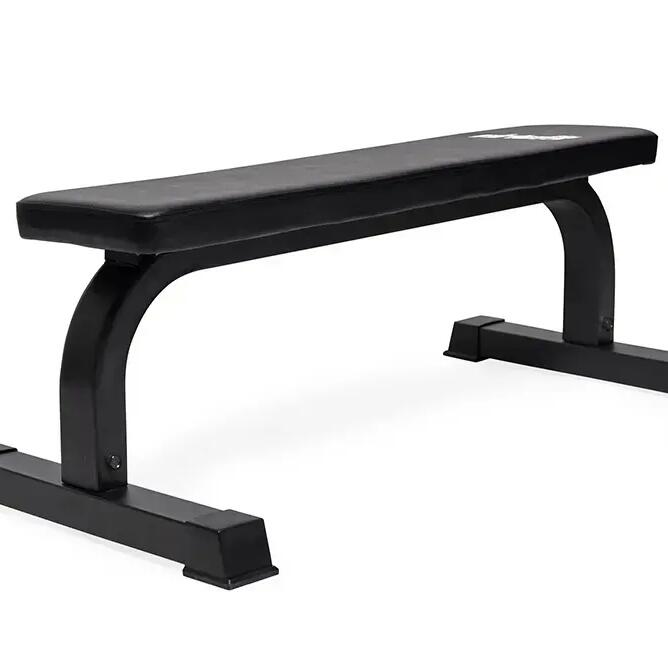 Flat Fitness Bench - Training Bench - Black