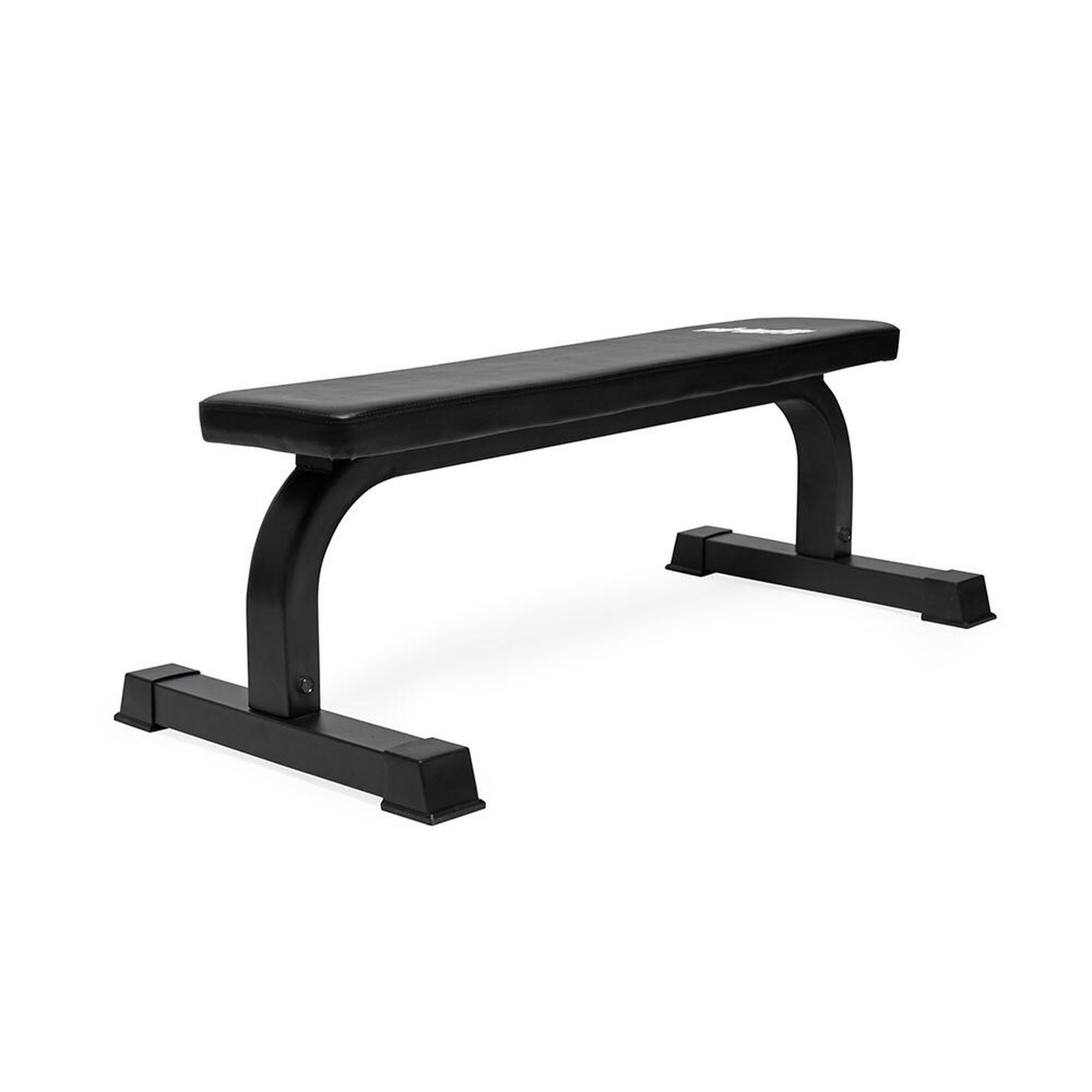 VIRTUFIT Posilovací lavice Flat Fitness Bench černá