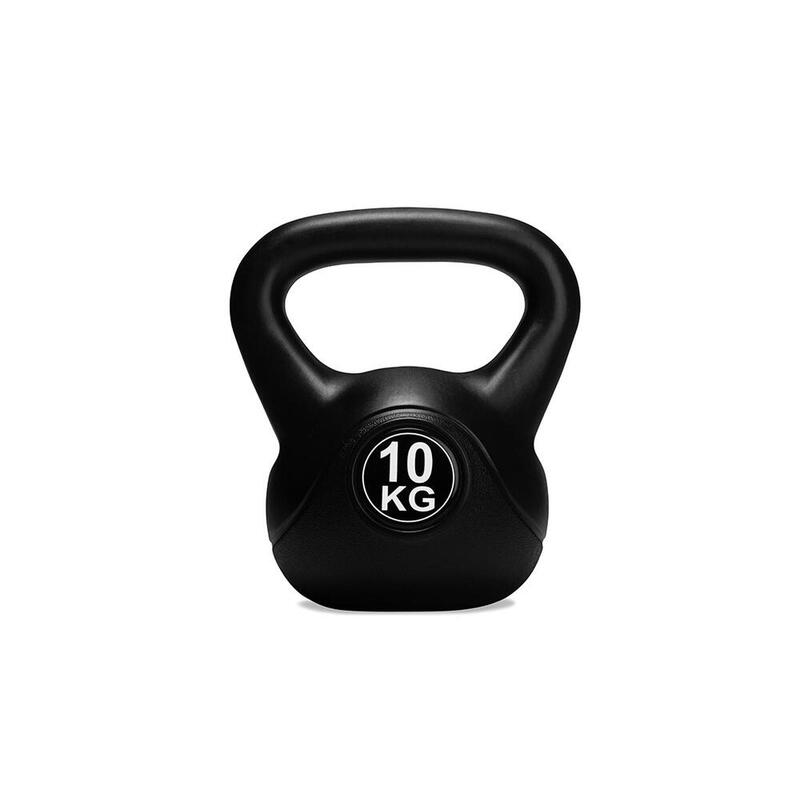 Gantera Kettlebell din PVC 10 kg VirtuFit