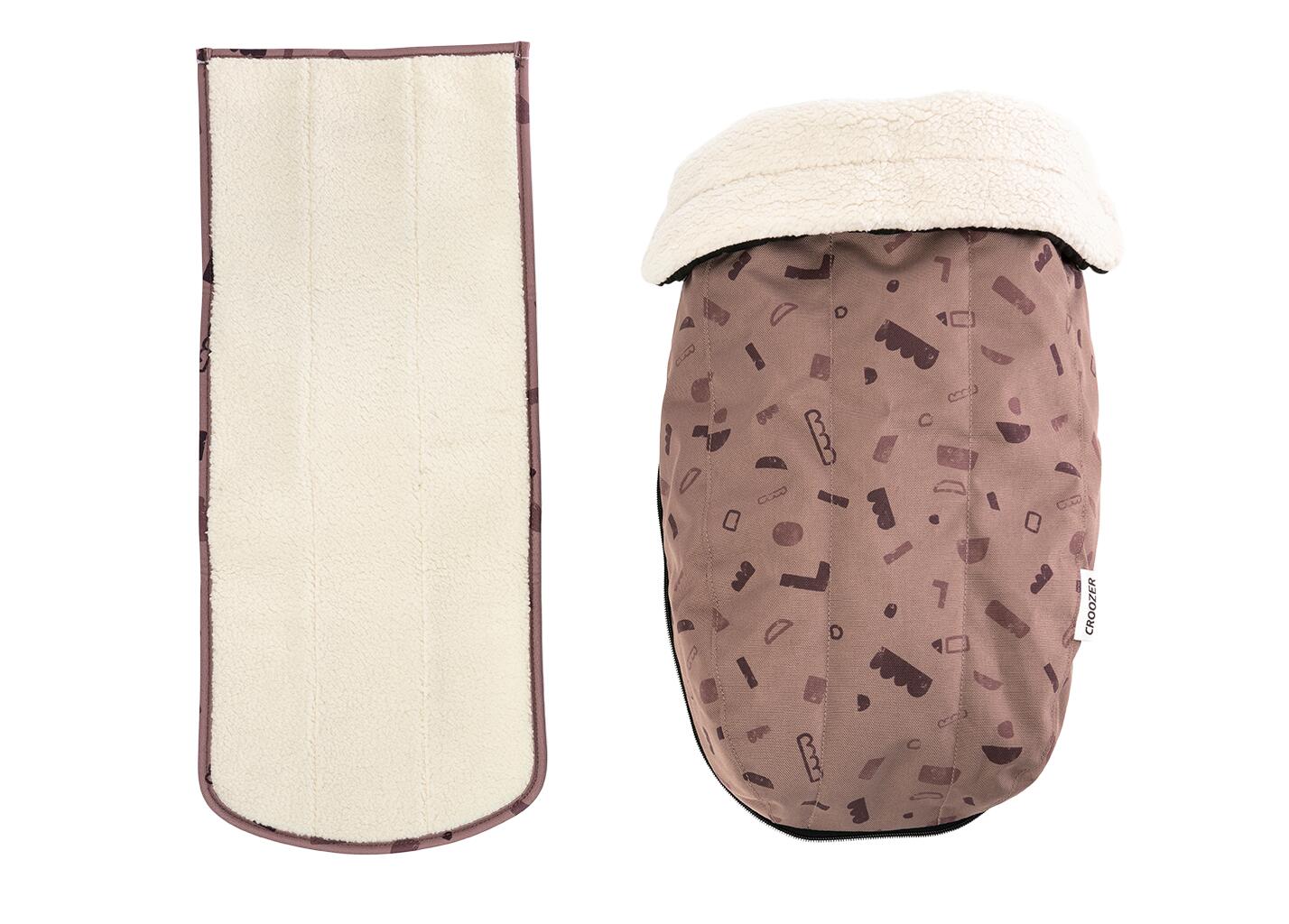 CROOZER Fahrradanhängerzubehör Winter-Set für Croozer Kid Babysitze ab Modell 2018