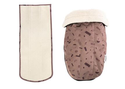 Fahrradanhängerzubehör Winter-Set für Croozer Kid Babysitze ab Modell 2018