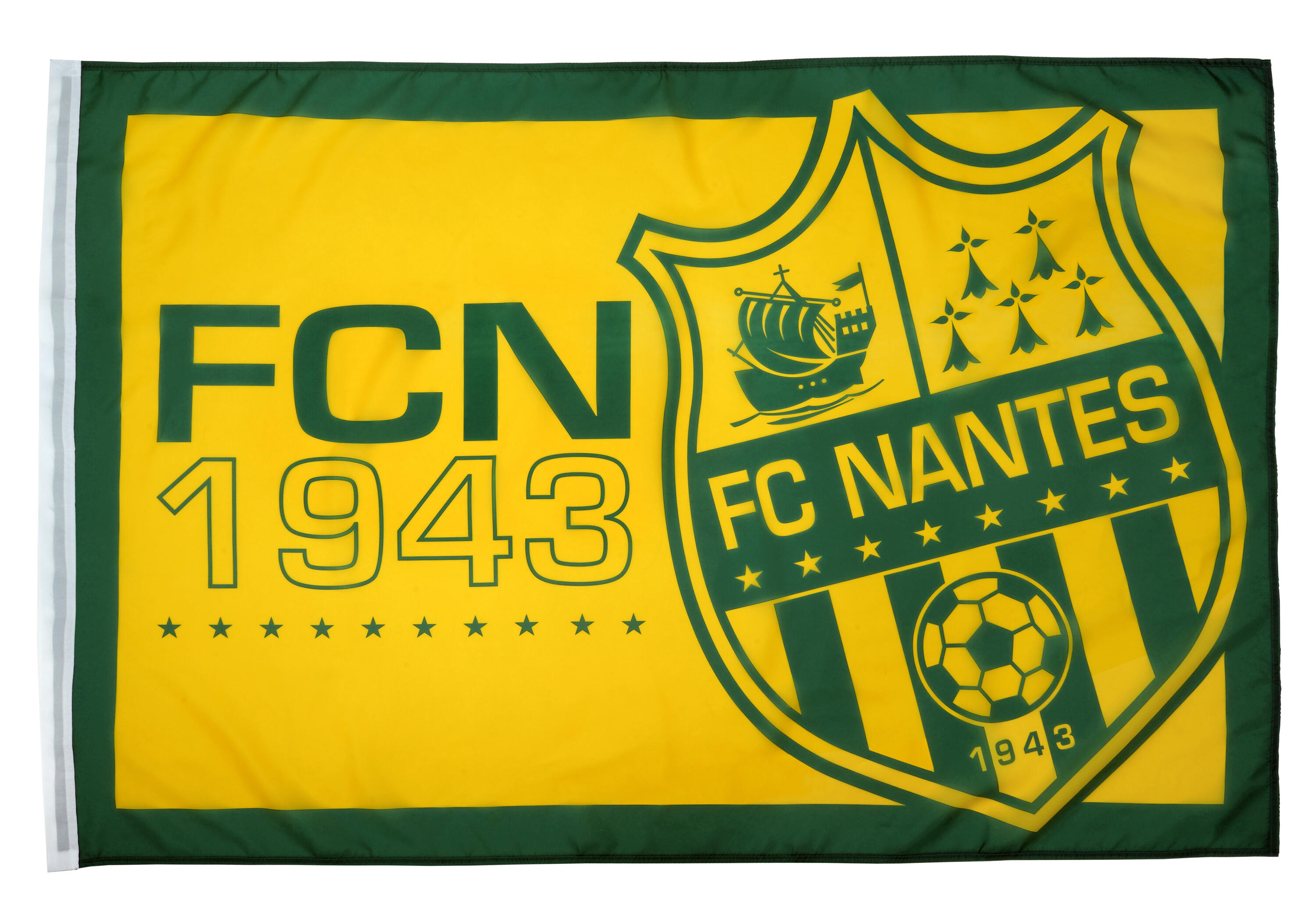 FC NANTES Drapeau FCNA - Collection Officielle Atlantique - Canaris - Football L 1/1