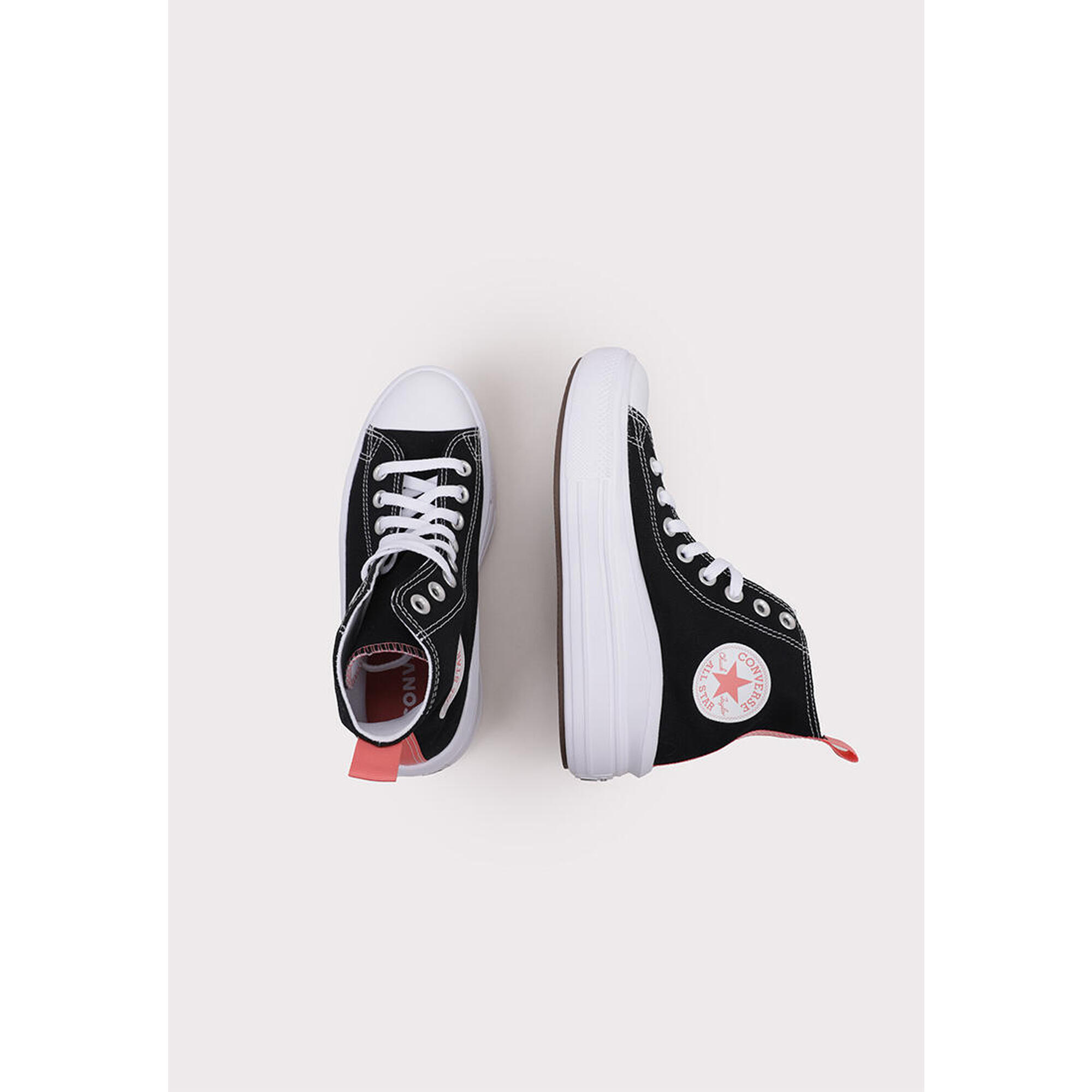 Chaussures Adultes Converse Chuck Taylor All Star Move High Noir