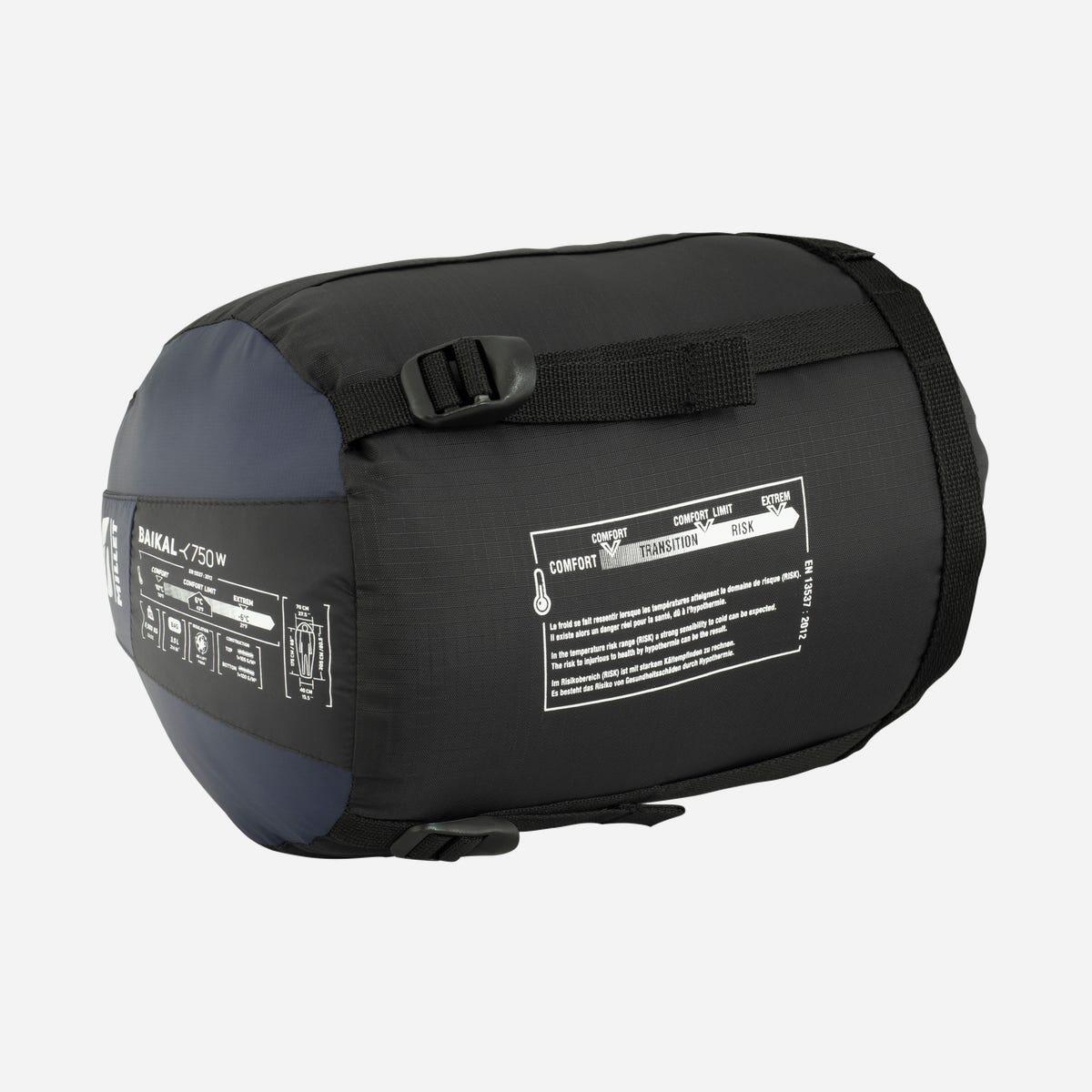 Sac de couchage Randonnée - Trekking Femme BAIKAL 750 Gauche 3/5