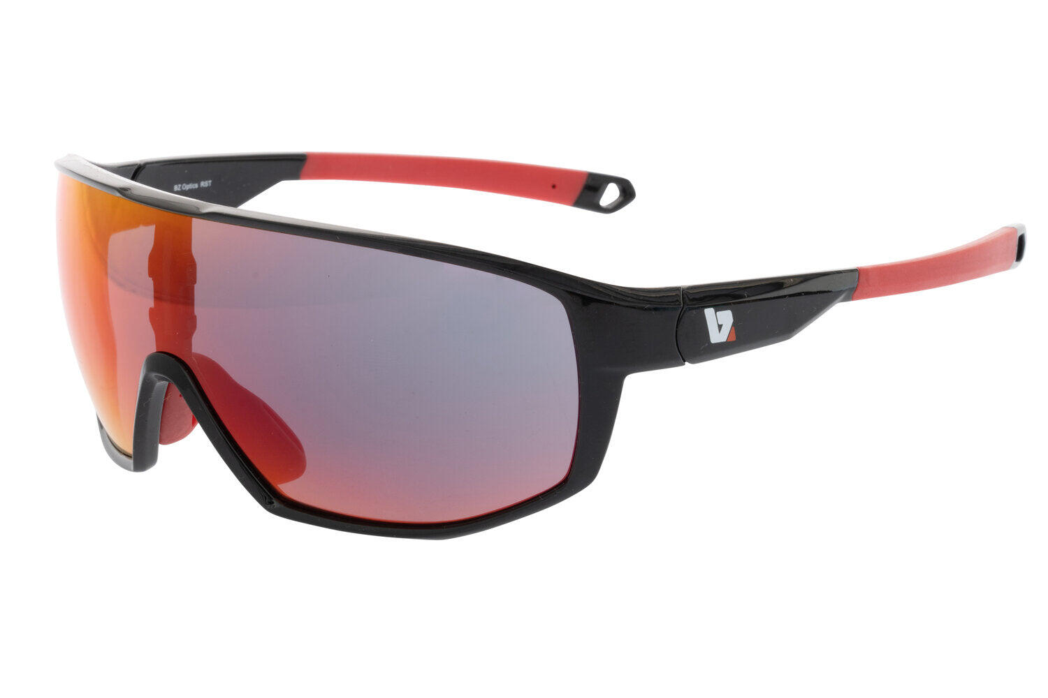 BZ Optics RST Black HD Mirror Glasses