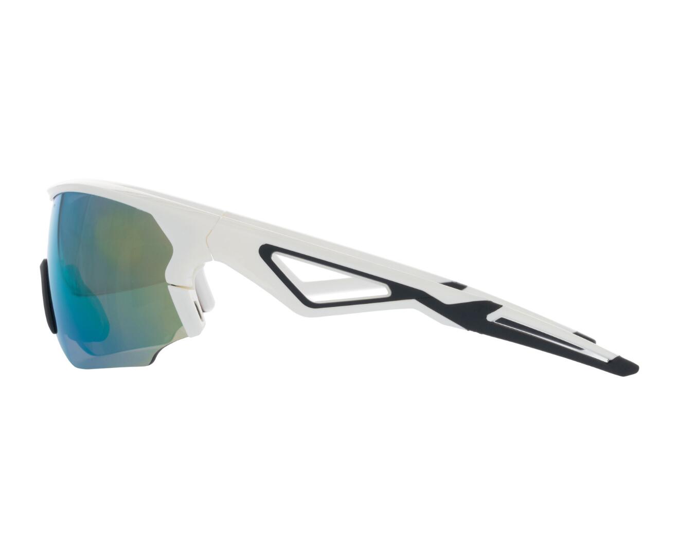 BZ Optics CRIT Gloss White HD Mirror Glasses