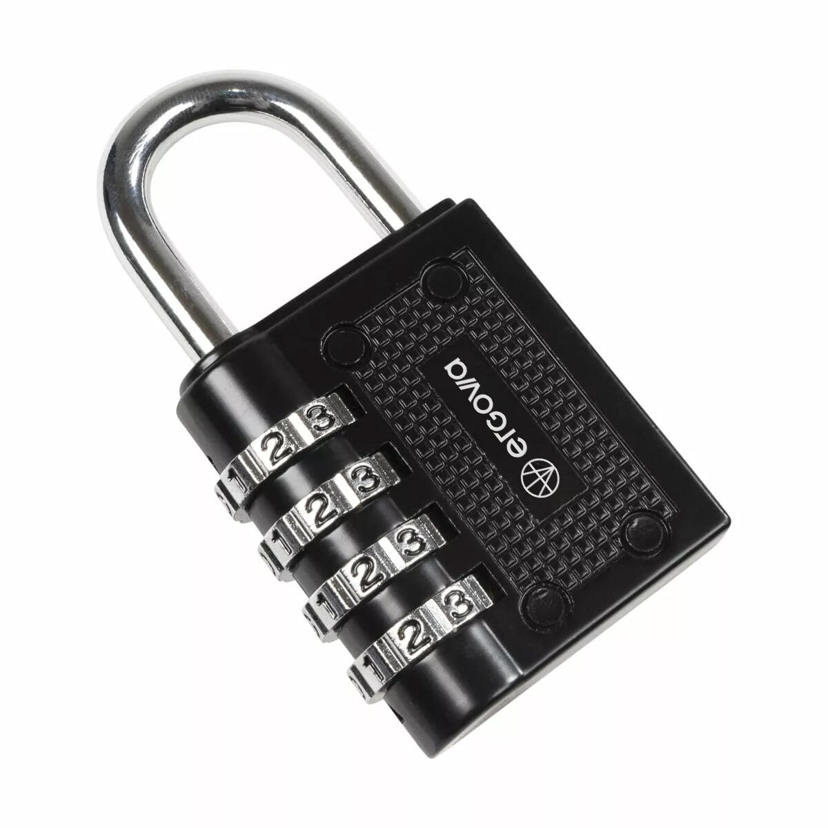 Cadenas à code en aluminium avec combinaison programmable Ergovia 4/4