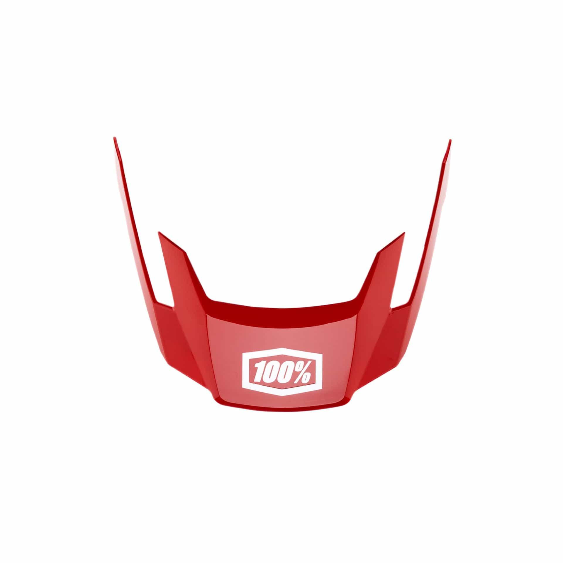 100 Percent ALTEC Repl Visor v2 Red / XS/SM