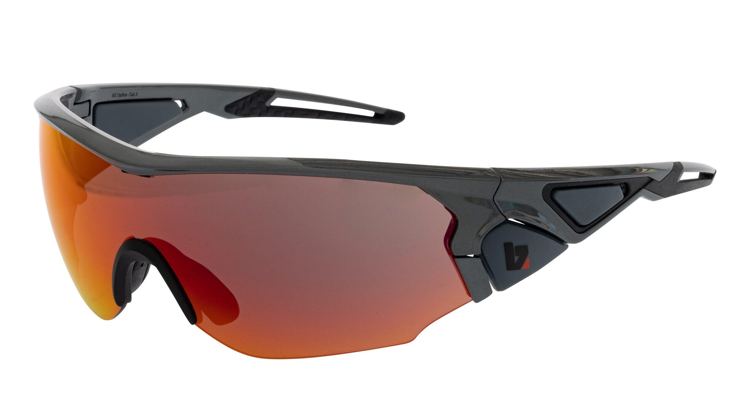 BZ Optics CRIT Graphite HD Mirror Glasses