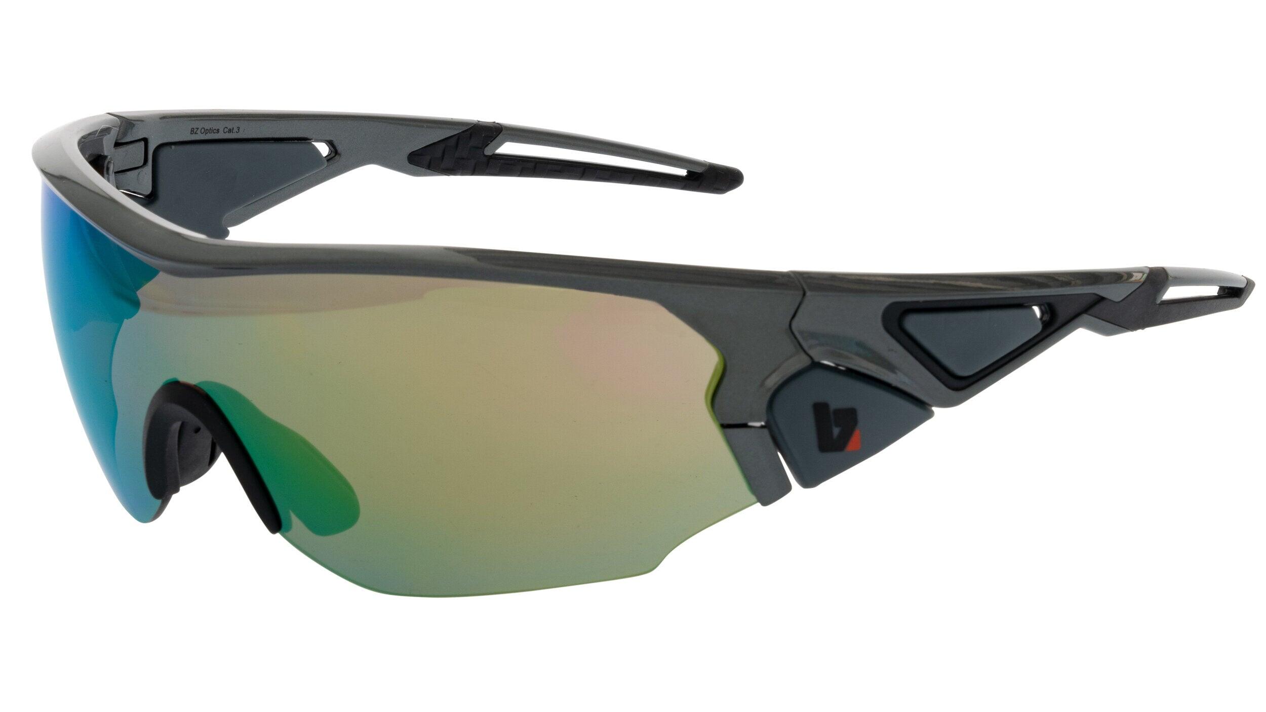 BZ Optics CRIT Graphite HD Mirror Glasses