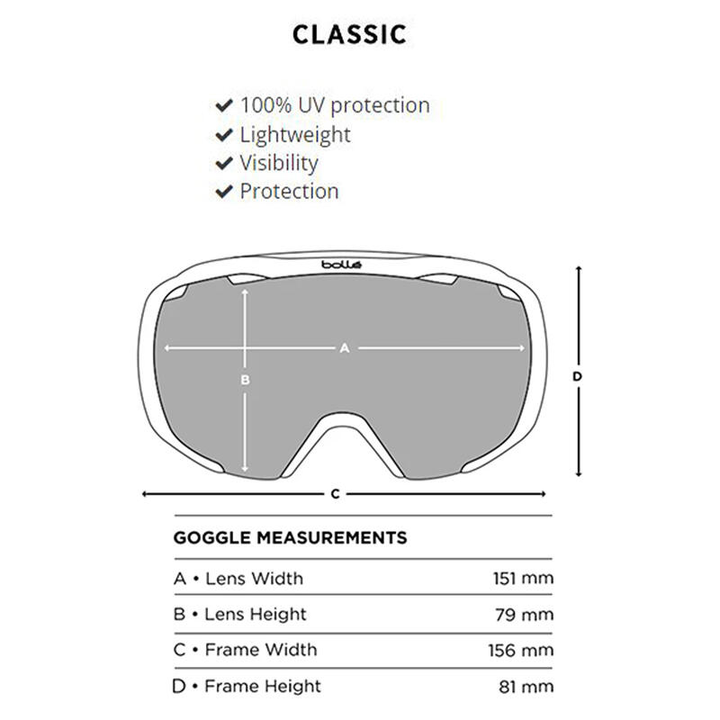 Ochelari de Schi ROYAL White Matte