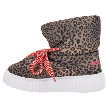Puff Boots à motifs avec doublure en polaire