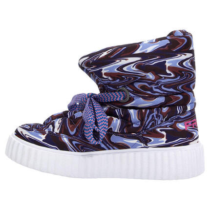 Puff Boots à motifs avec doublure en polaire