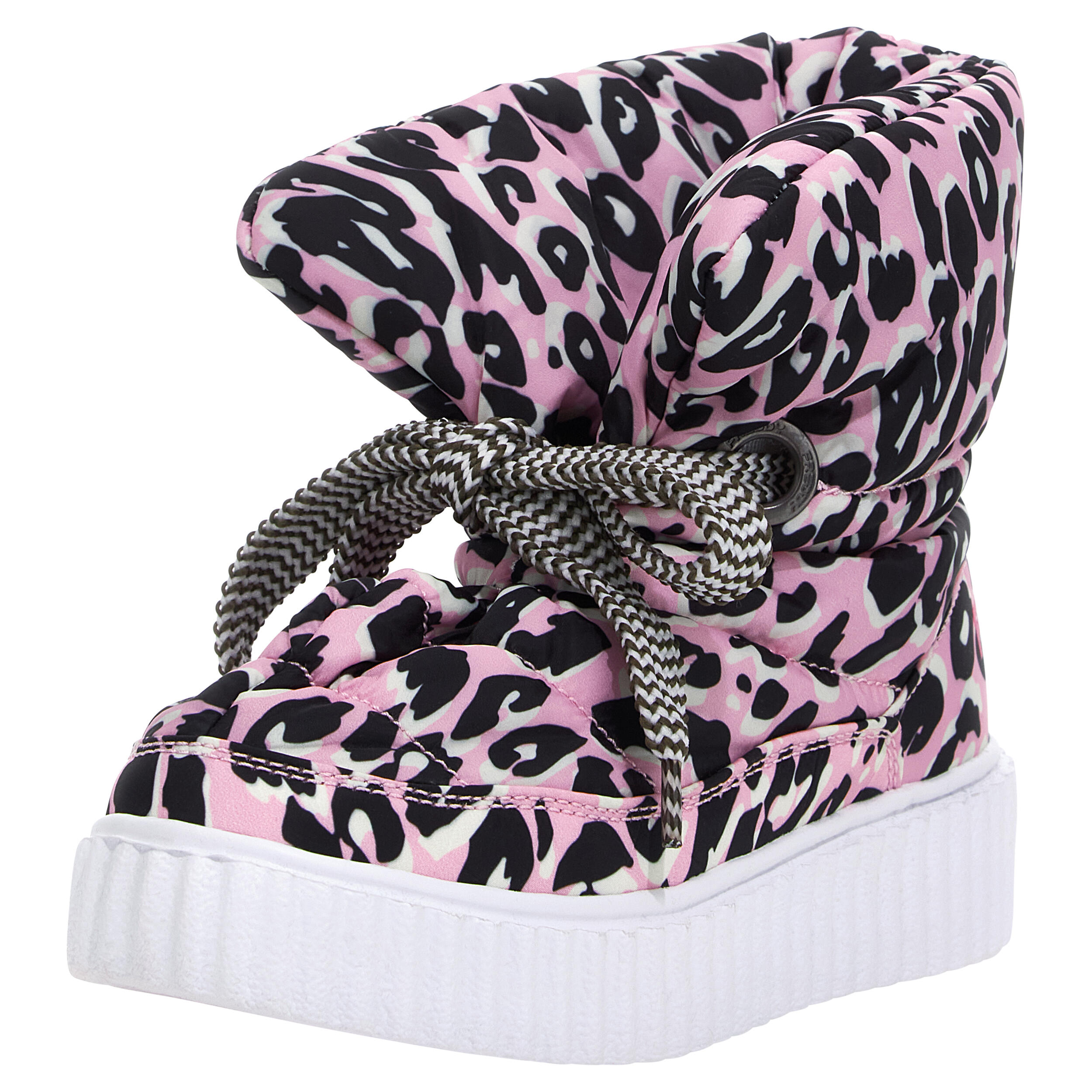Puff Boots con estampado y forro polar 2/5