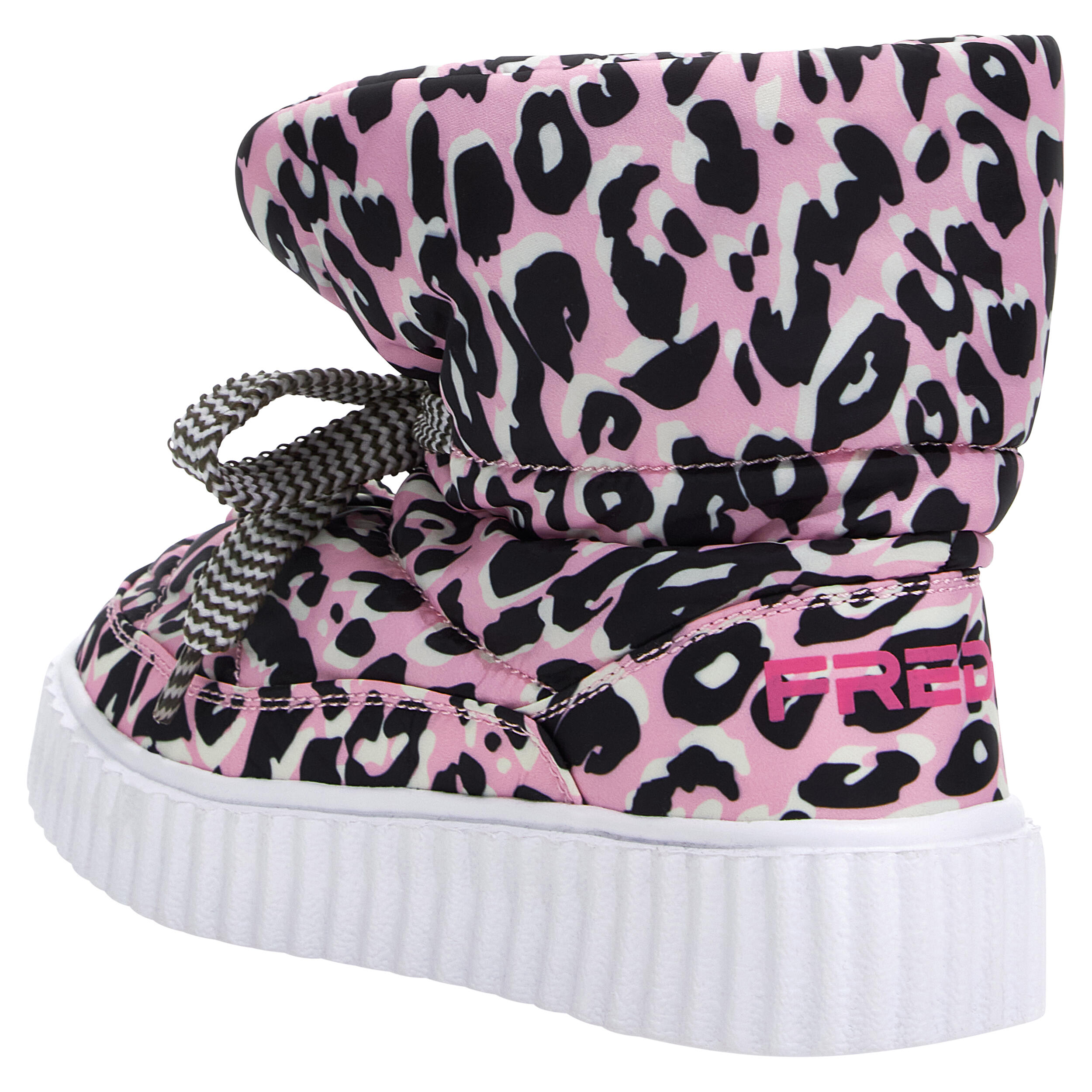 Puff Boots con estampado y forro polar 4/5