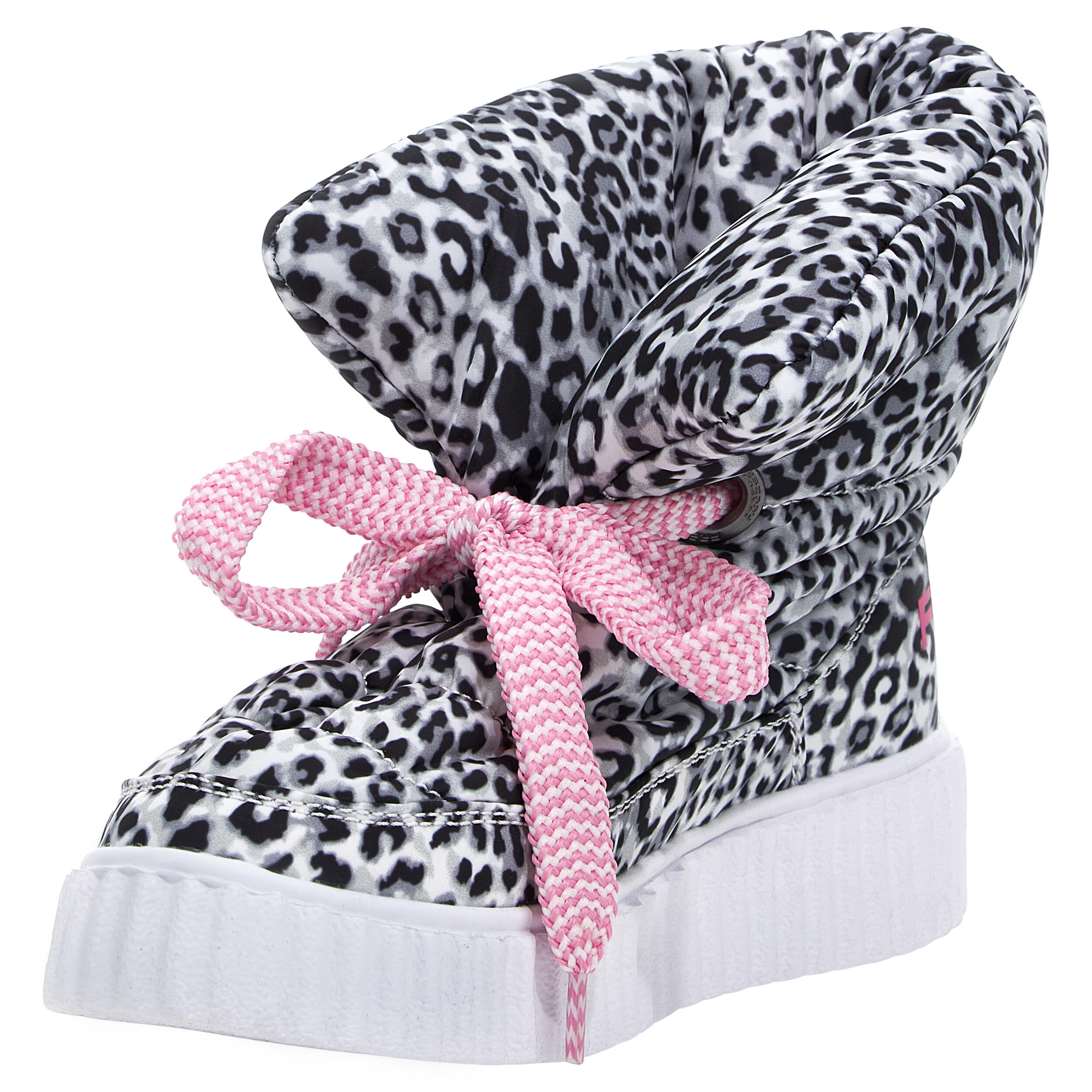 Puff Boot stampa fantasia con imbottitura in pile 2/5