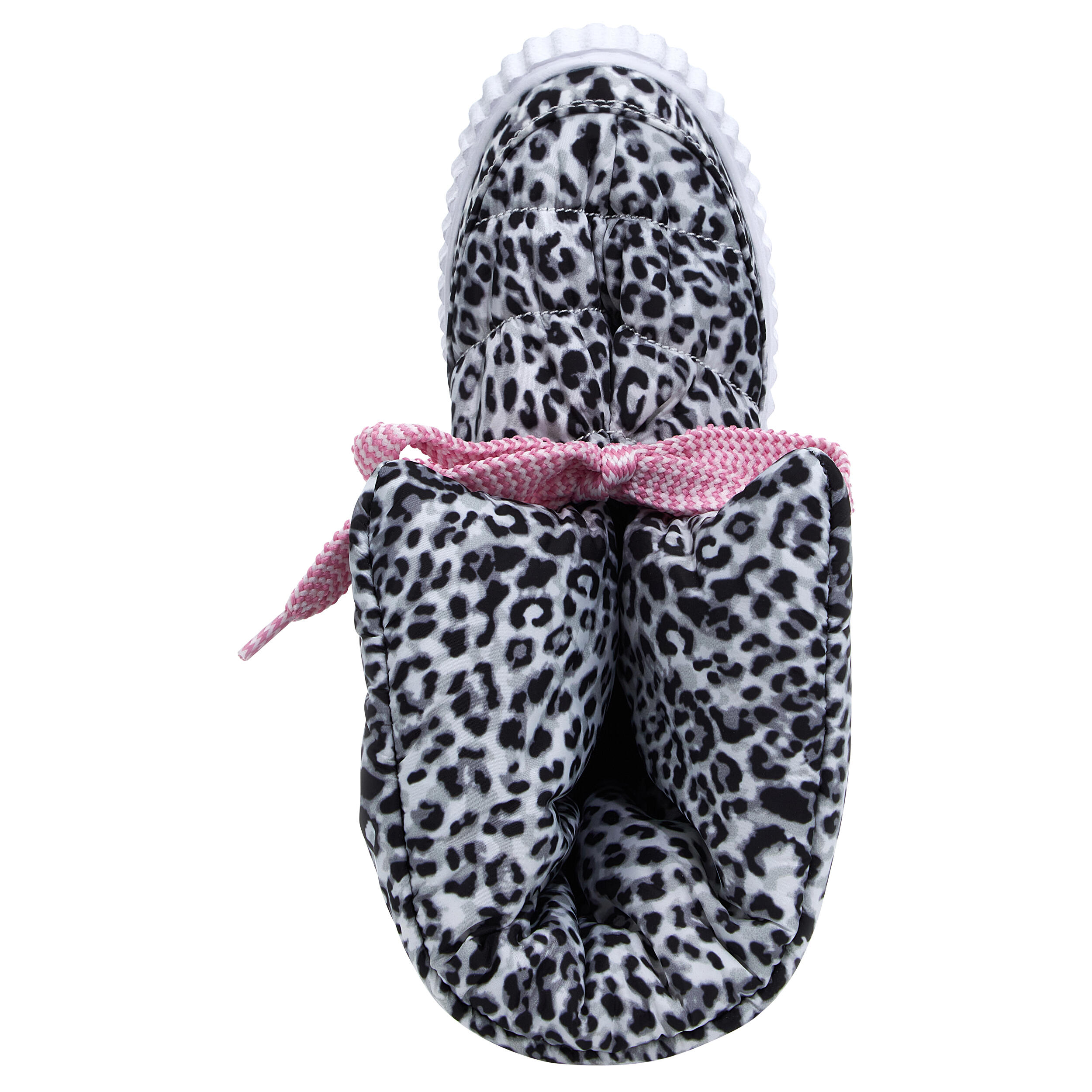 Puff Boot stampa fantasia con imbottitura in pile 3/5