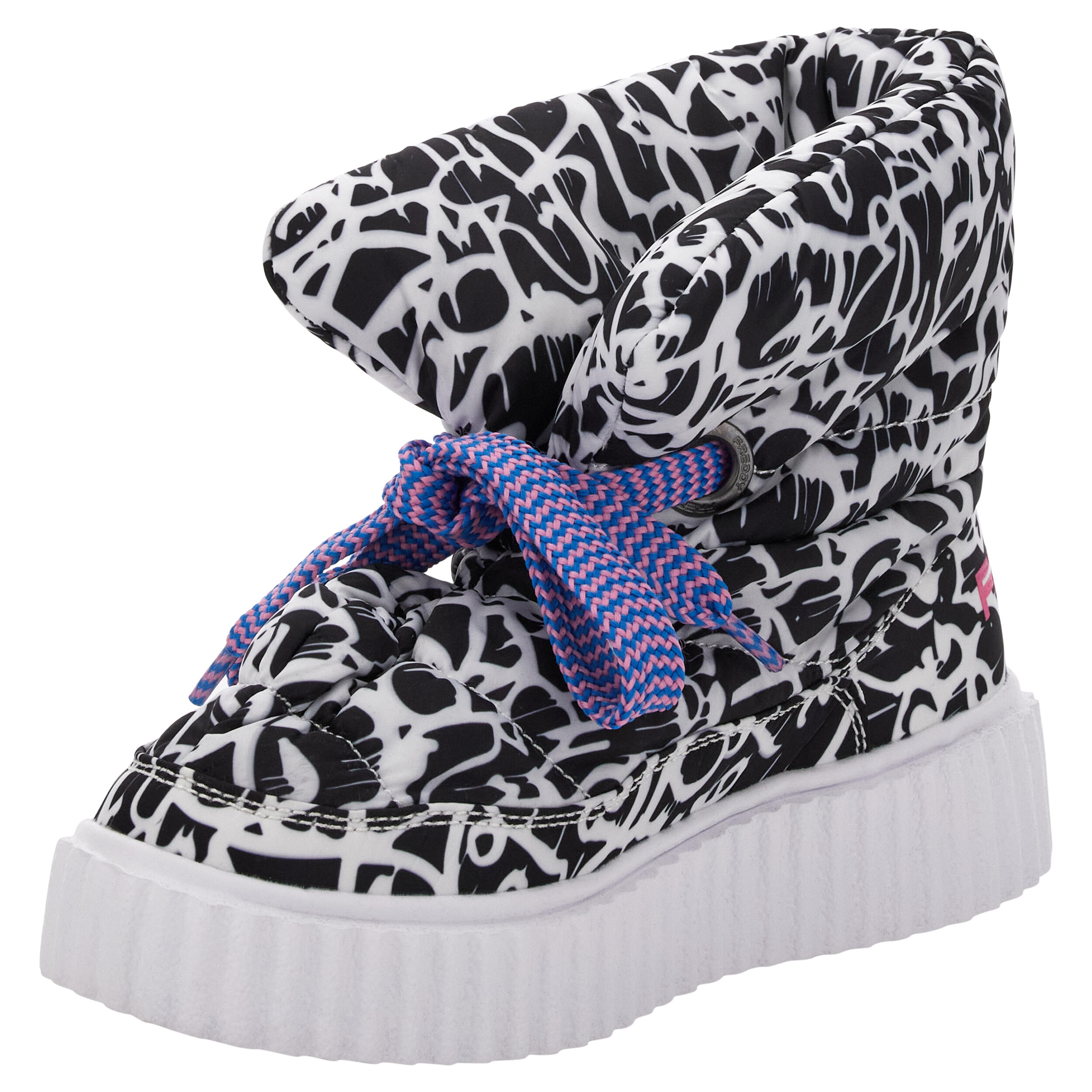 Puff Boots con estampado y forro polar 2/5