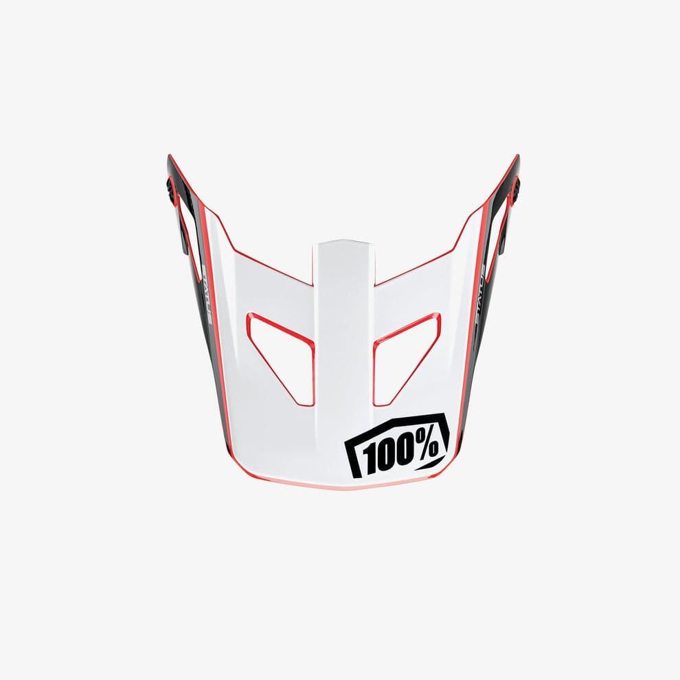 100 Percent STATUS Repl Visor Hellfire
