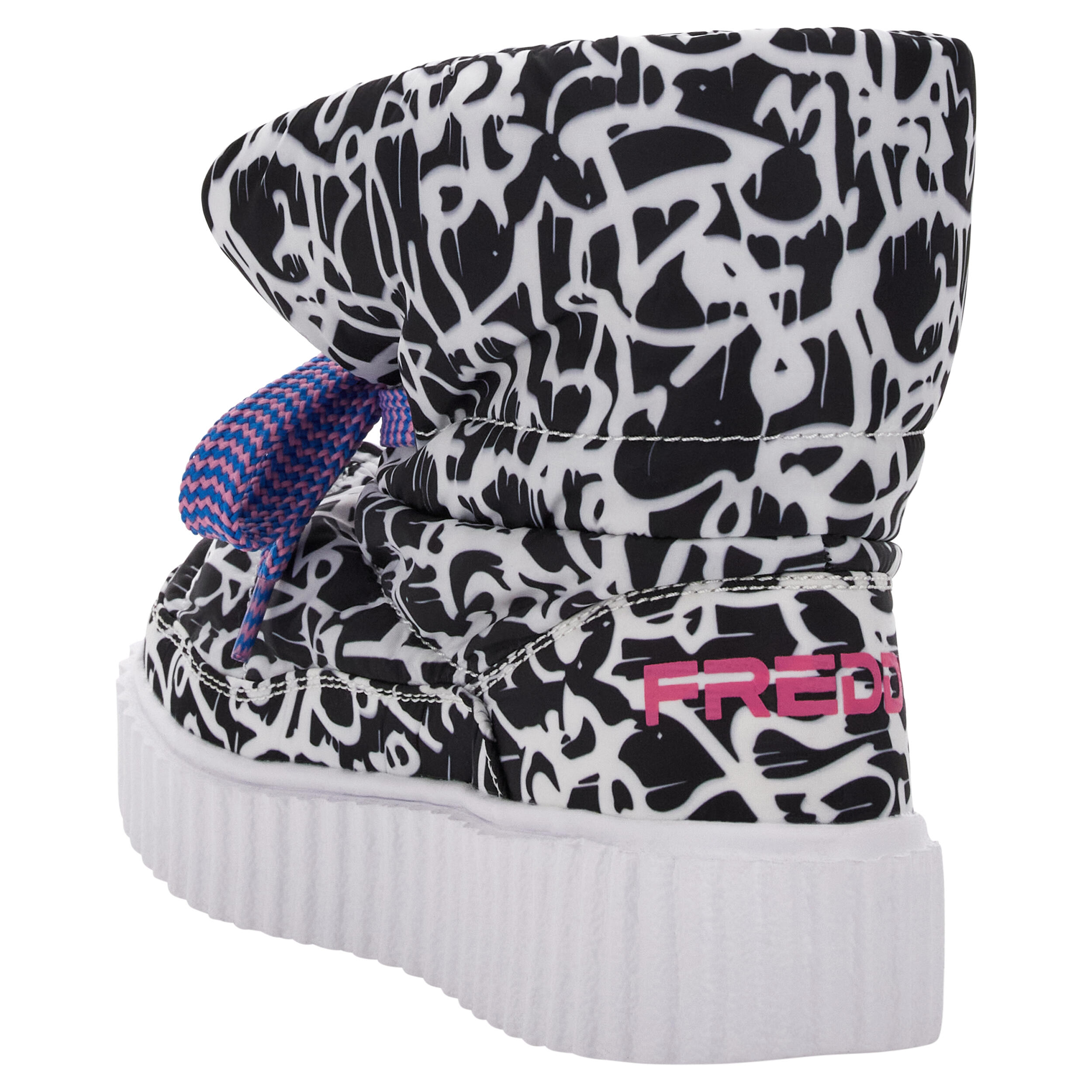 Puff Boots con estampado y forro polar 4/5