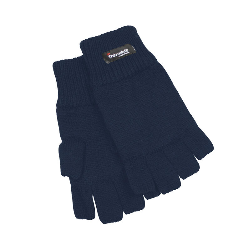 Dents 3M Thinsulate Womens Fingerless Knit Gloves