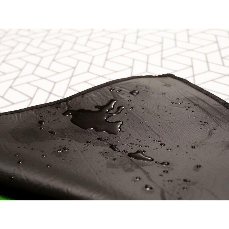 Tapis de tente - camping - 200x300cm - avec polaire Softtouch - sac de rangement