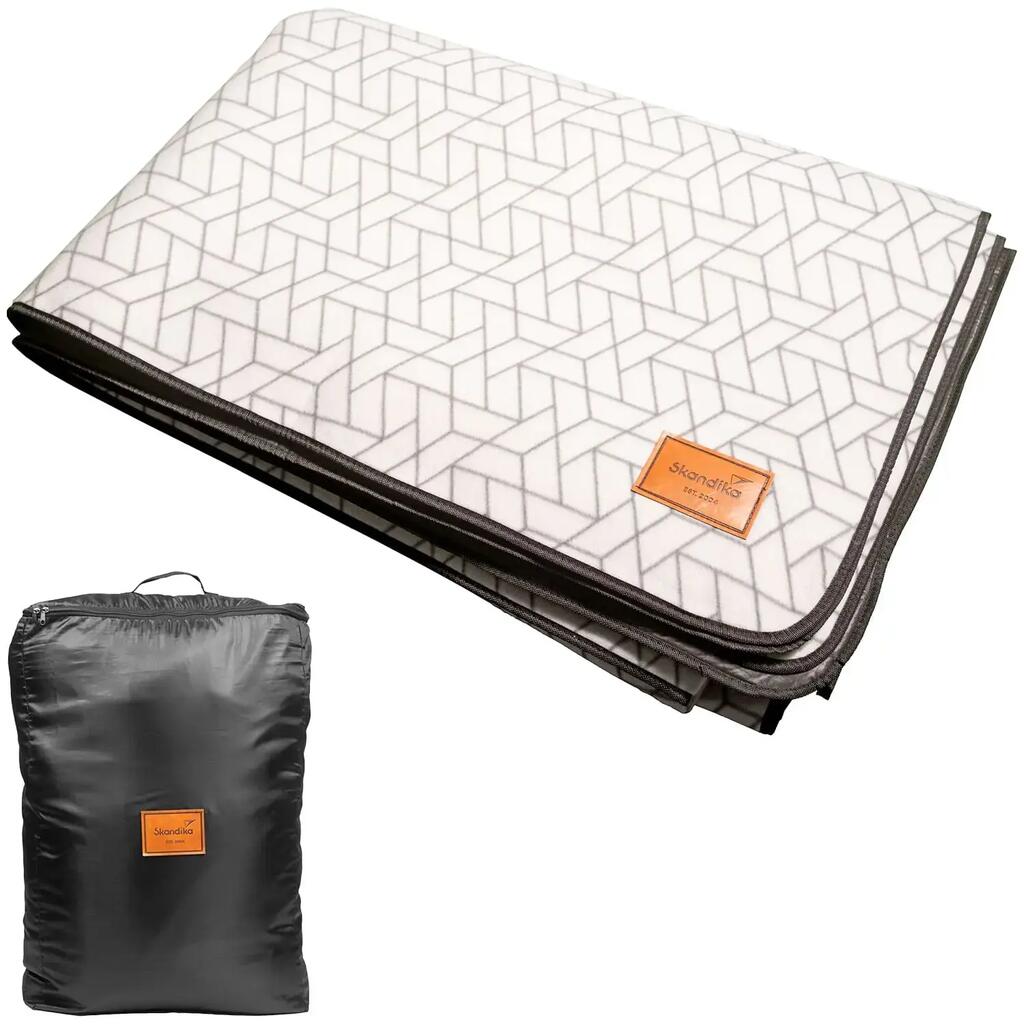 Lindal Tent Carpet - 300 × 300 cm - Soft‑Touch Fleece with Storage Bag