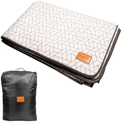 Zeltteppich - Outdoor - 300x300cm - mit Softtouch-Fleece - Aufbewahrungstasche