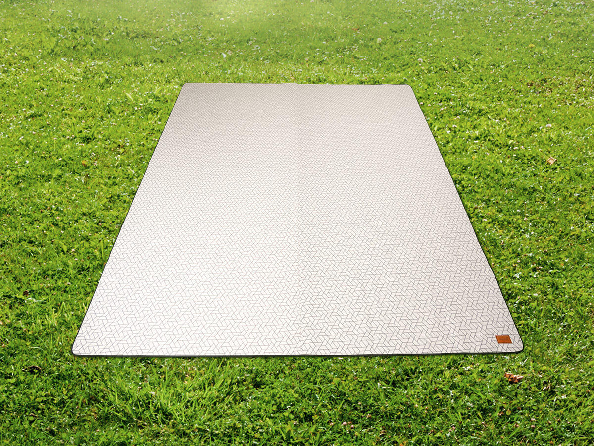 Tapis de tente Lindal - camping - 250x310cm - polaire Softtouch - sac rangement 5/7