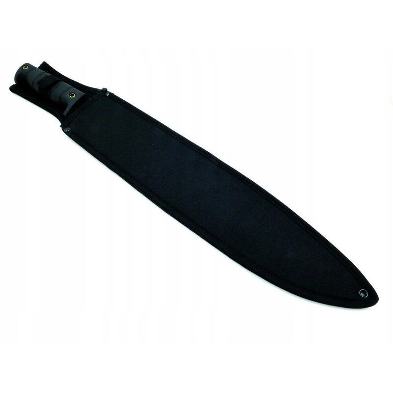 Maceta MFH Taifun cu husa, lama otel inox 42 cm