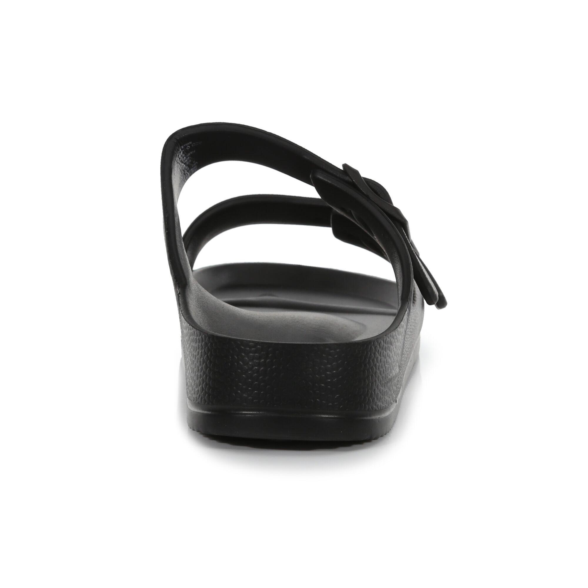Sandales de natation homme Double Strap Regatta Brooklyn, noir 4/5