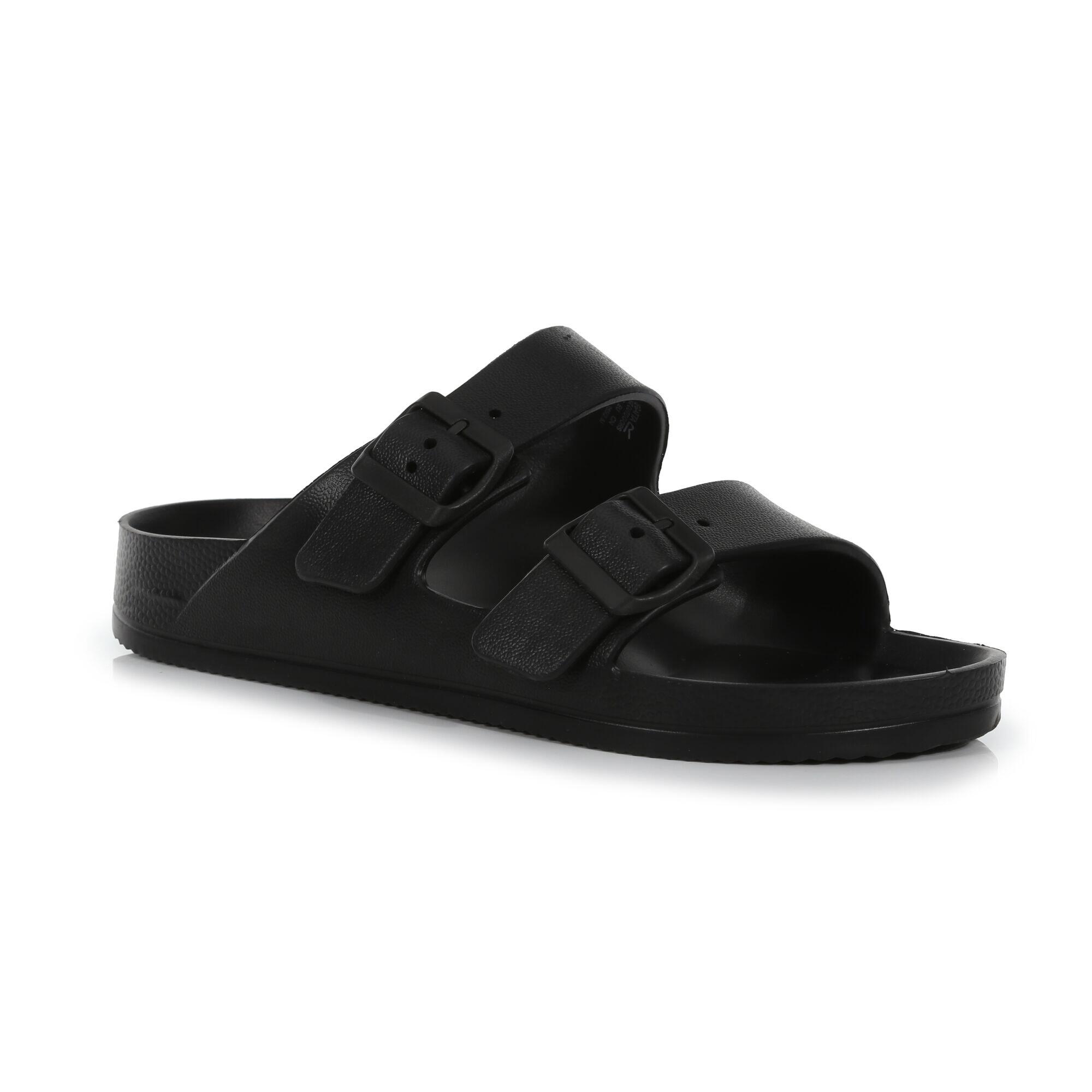 Sandales de natation homme Double Strap Regatta Brooklyn, noir 2/5
