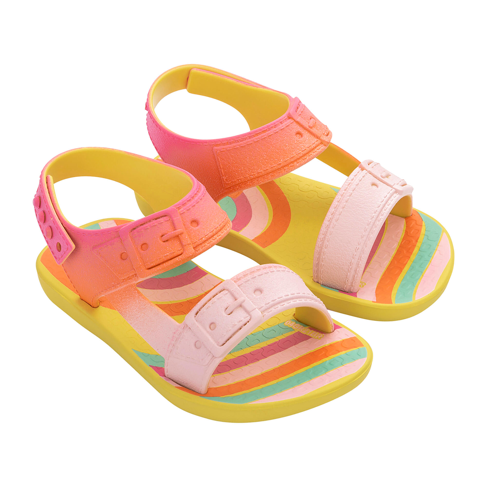 Ipanema - Sandales Enfant Ipanema Brincar Papete Baby - Sandales - Orange - 21 - Decathlon