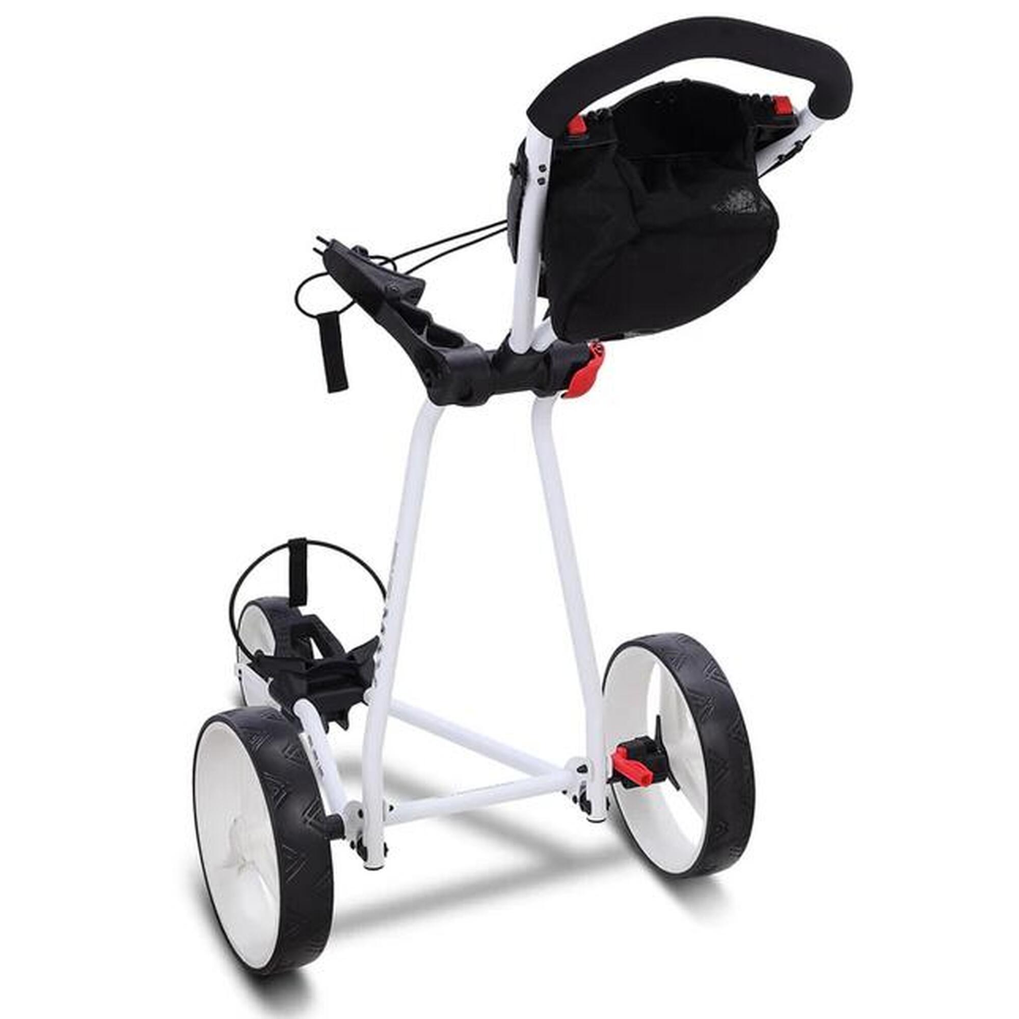 Big Max Ti Two golftrolley wit