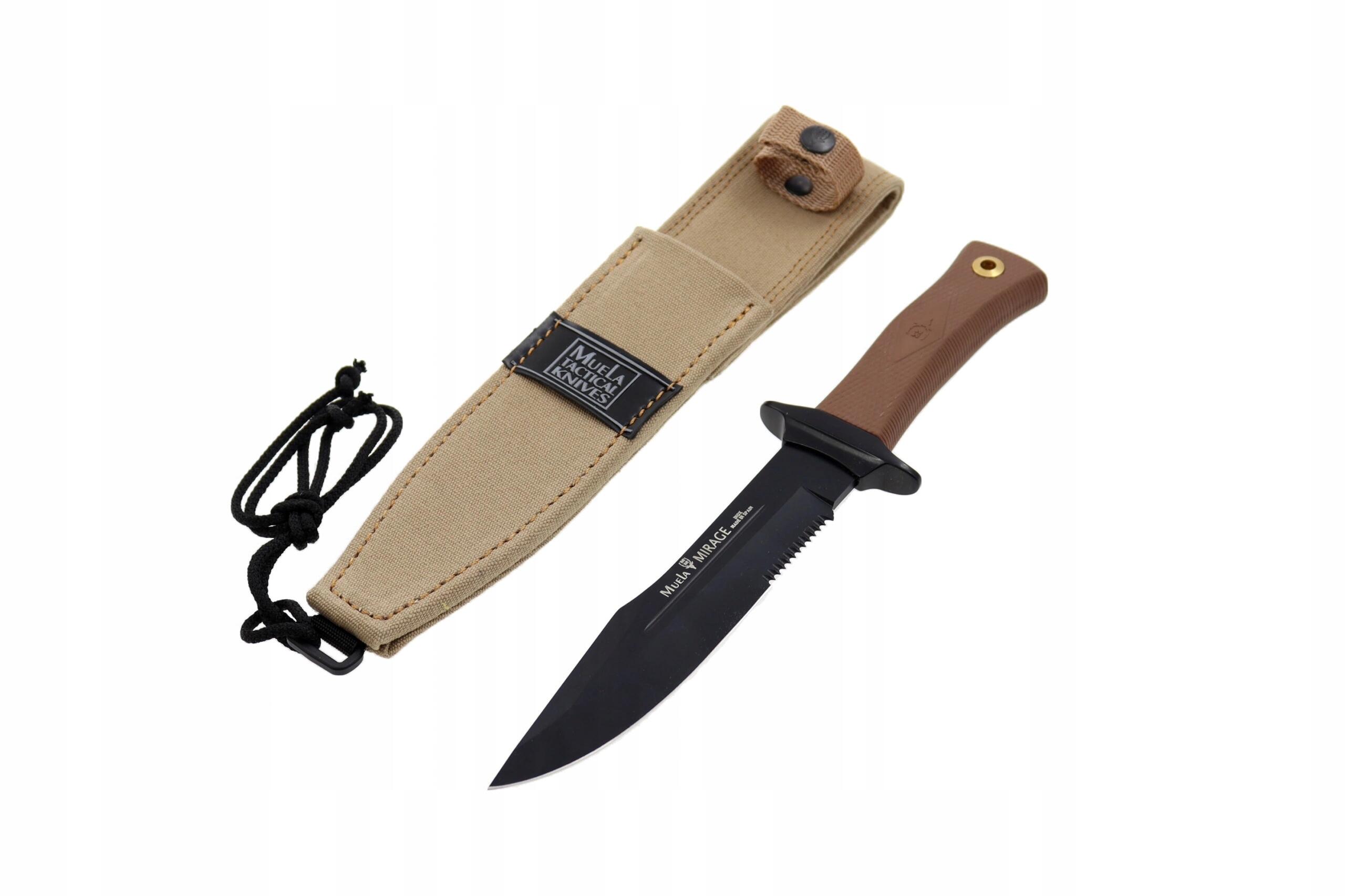 Nóż survivalowy Mirage 180 mm + etui 4/6