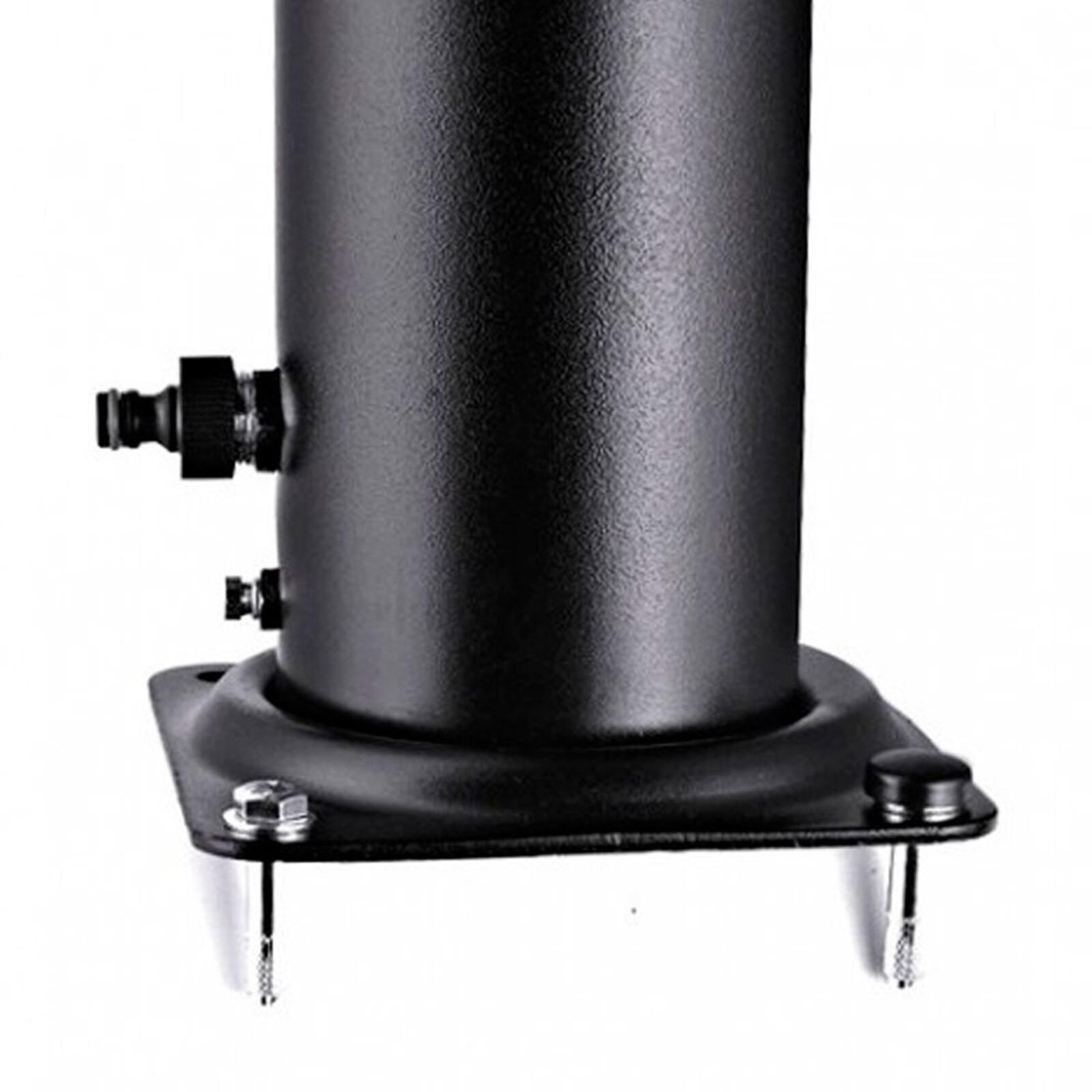 Ducha solar de aluminio negro 32 L 3/5