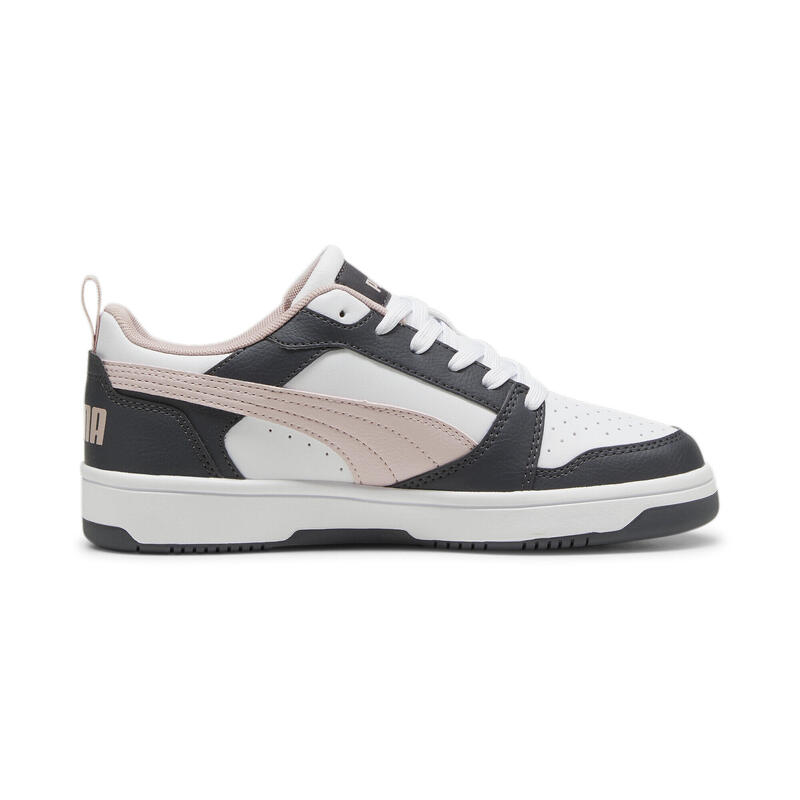 Rebound V6 Low sneakers PUMA Strong Gray Mauve Mist White Pink